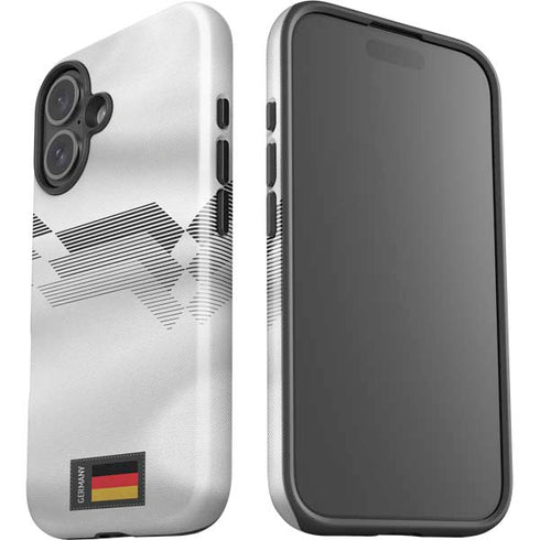 Germany Soccer Flag iPhone 16 Impact Case